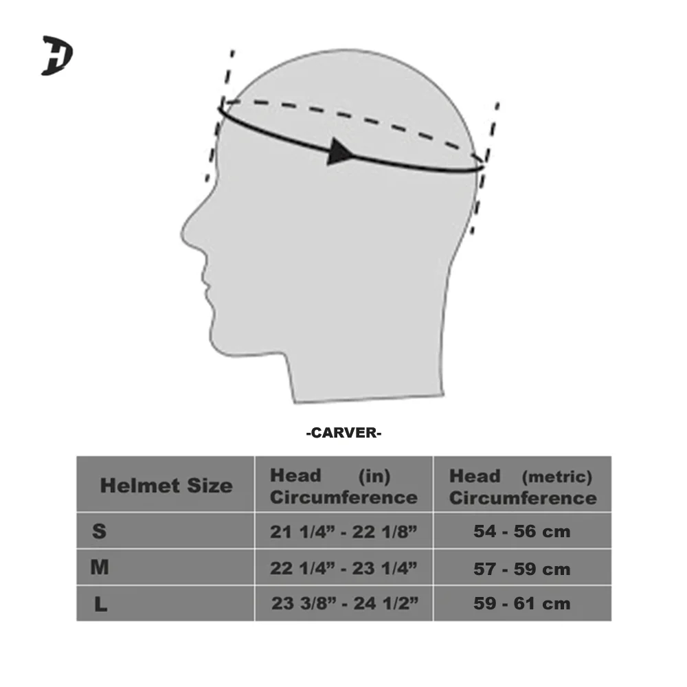 Daytona Carver Ski Helmet - Adjustable Helmet for Men, Women & Youth - Dull Grey with Anti-Fog Visor - Image 14